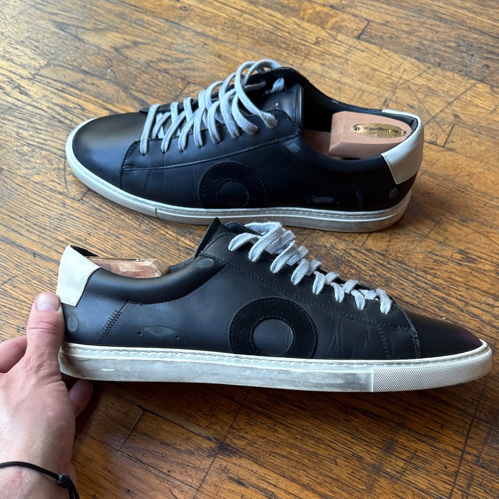 Oliver Cabell Black and White Sneakers